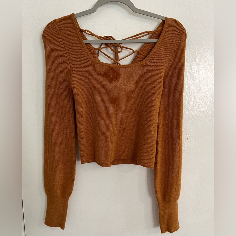 Long Sleeve Crop Top